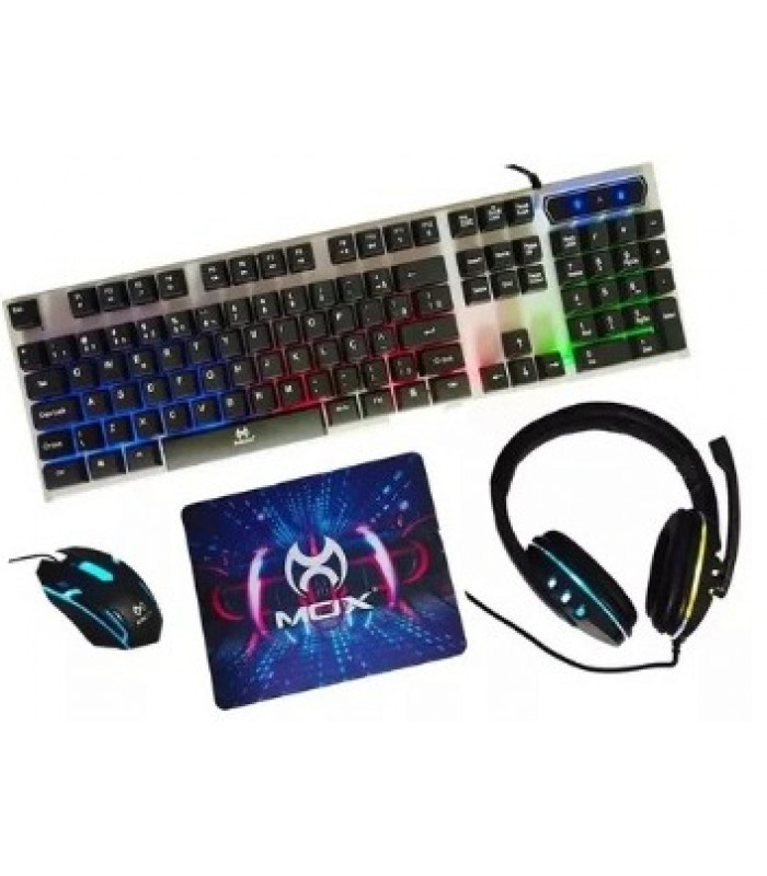 Kit Teclado Gamer 4x1 