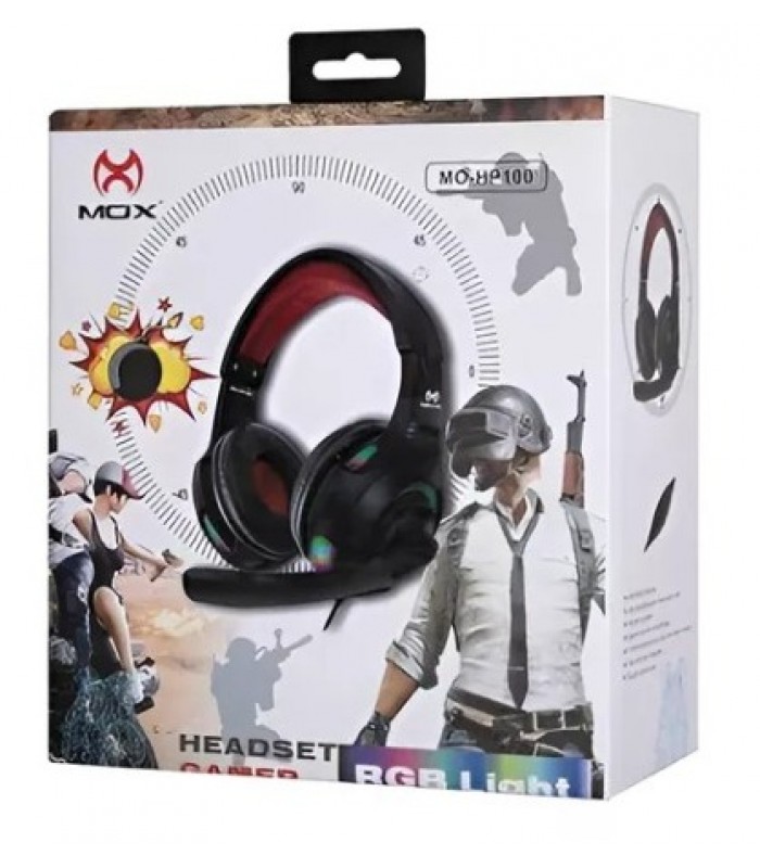 Fone Headset Gamer Mox Mo-HP 100