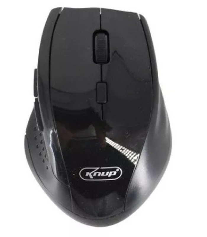 Mouse sem fio Preto Knup 